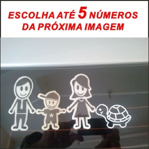 FAMÍLIA ADESIVO vinil adesivo impresso 10x15cm 1x0  recorte de contorno 